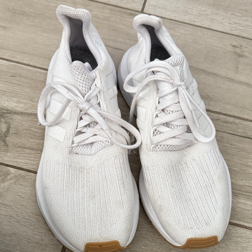 Adidas White Athletic Sneakers Size 9